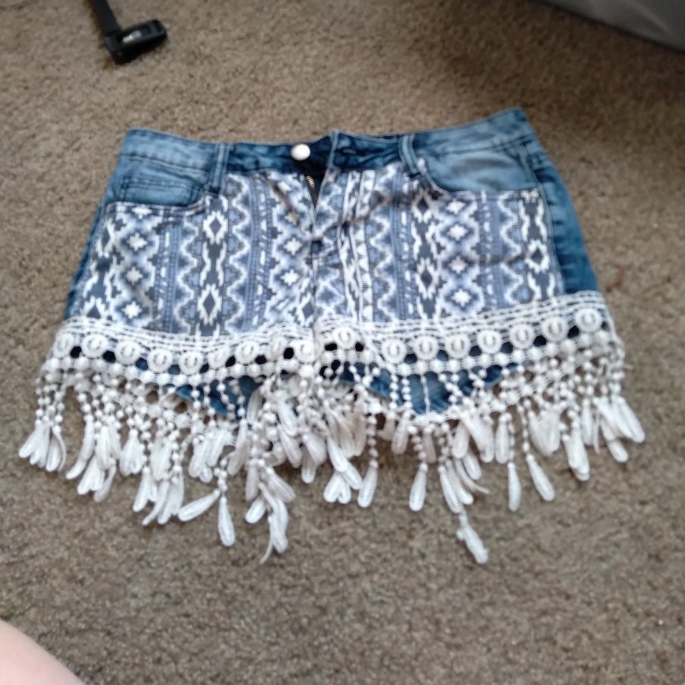 Jean shorts